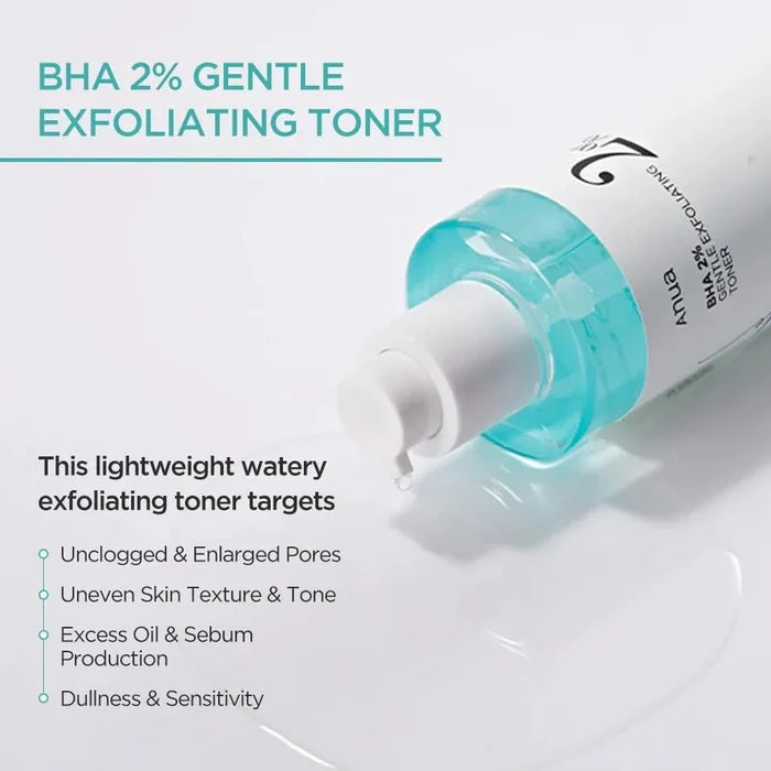 Anua | BHA 2% Gentle Exfoliating Toner - skin28