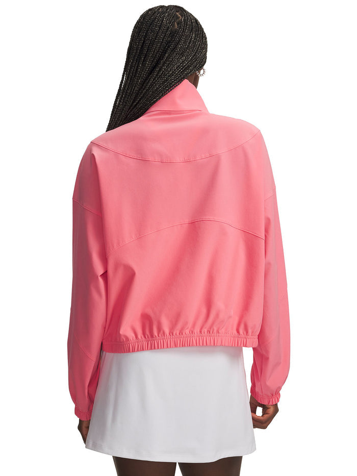UA Rival Woven Chaqueta rosado para mujer