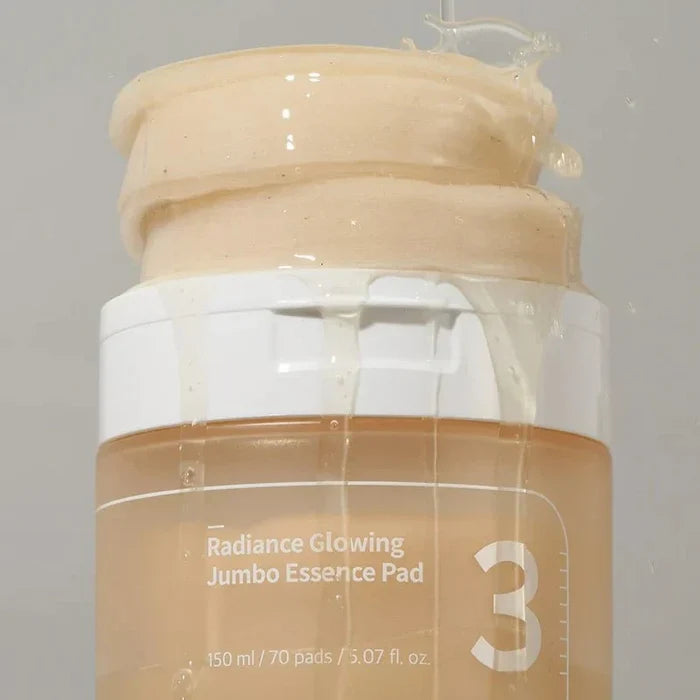 Numbuzin | No.3 Radiance Glowing Jumbo Essence Pad - skin28