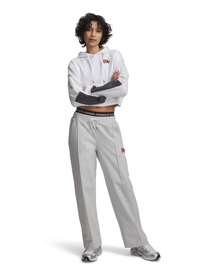 UA Sport Terry Trend Pantalon gris para mujer