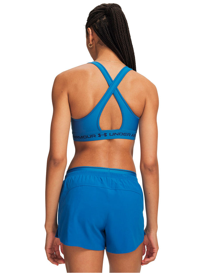 Peto UA Crossback Mid azul para mujer