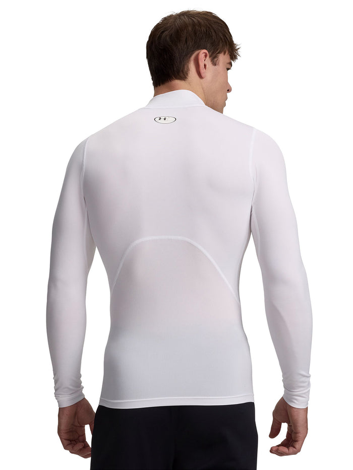 UA HeatGear Mock Primera Capa Superior blanco para hombre