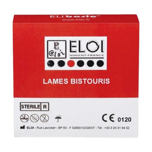 100 sterile scalpel blades - Elibasic by Eloi (Copy) Eloi Podologie