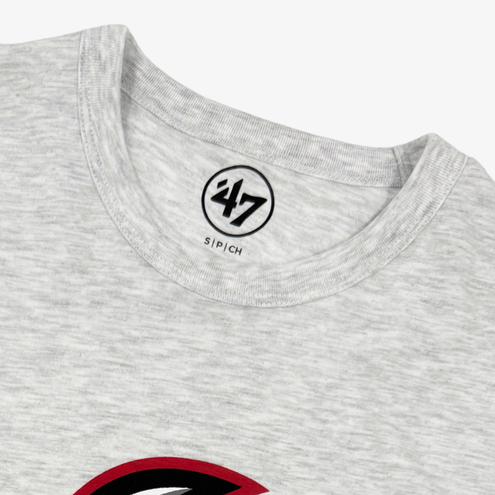 '47 Brand Buffalo Sabres Alternate Logo Gray Franklin T-Shirt