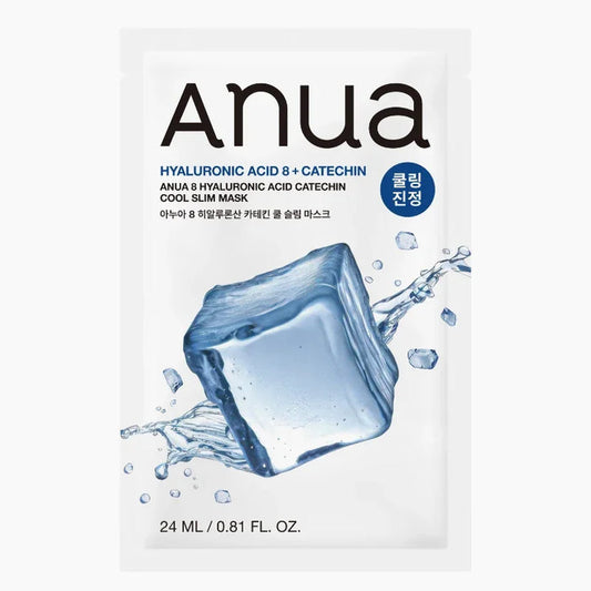 [Anua] 8 Hyaluronic Acid Catechin Cool Slim Mask 24ml - Ballagrio