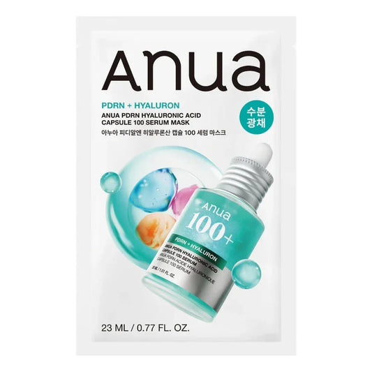 [Anua] PDRN Hyaluronic Acid Capsule 100 Serum Mask 23ml - Ballagrio