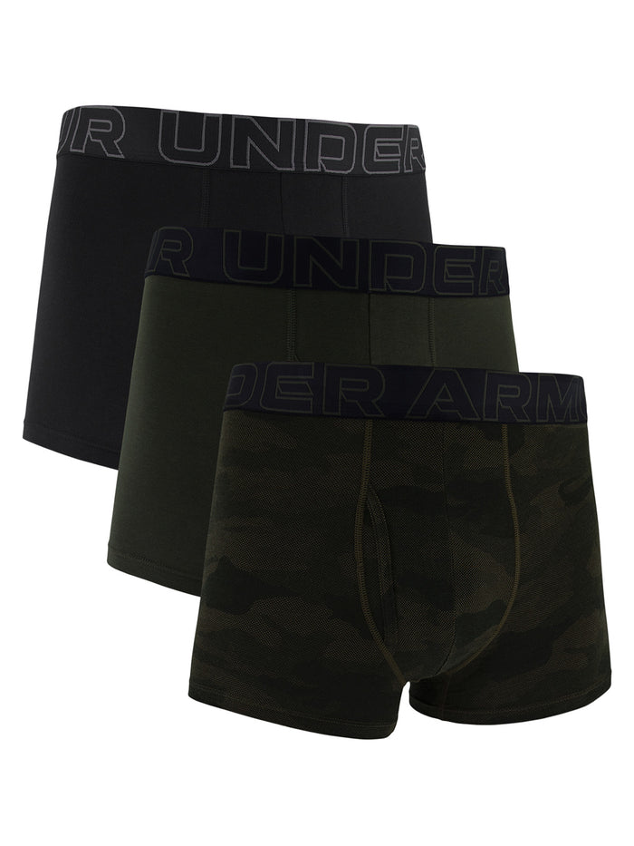 Boxer UA Performance Cotton 6" verde para hombre