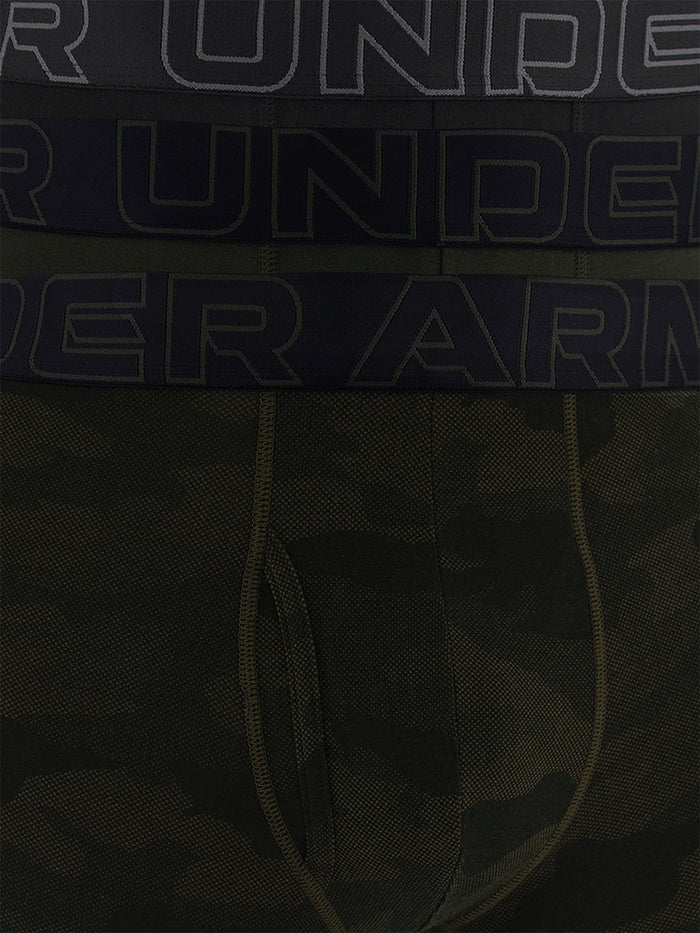 Boxer UA Performance Cotton 6" verde para hombre