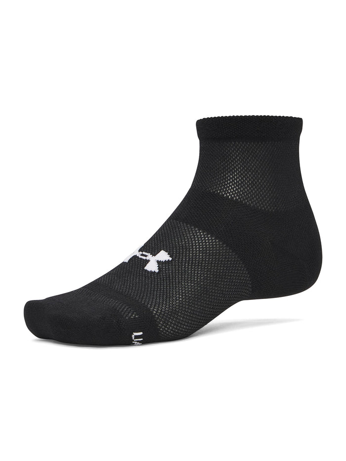 Calcetín UA Essential Mesh 3-Pack negro unisex