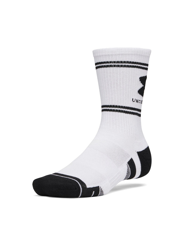 Calcetín UA Performance Tech 3-Pack blanco unisex