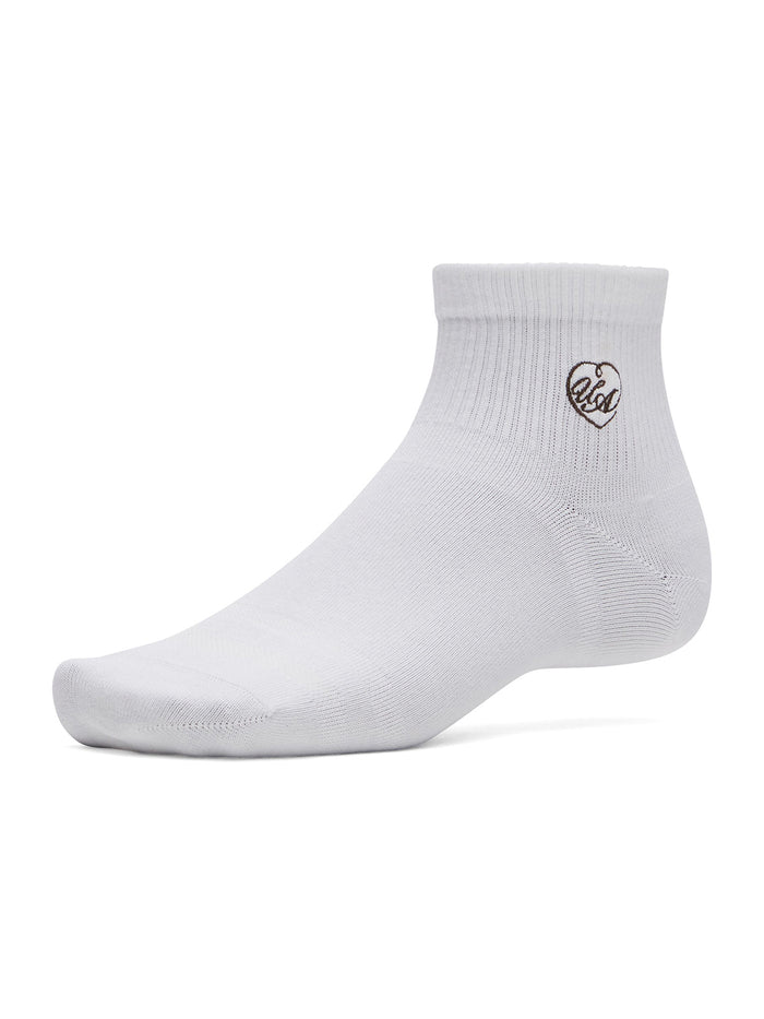 Calcetín UA Sportstyle Cotton 3-Pack blanco unisex