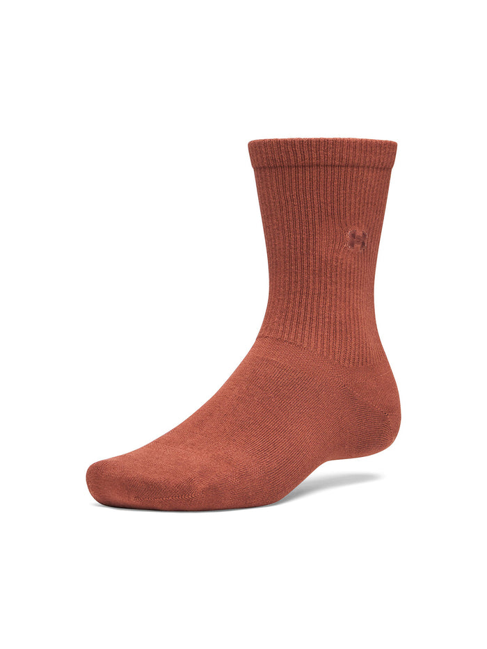 Calcetín UA Sportstyle Cotton 3-Pack café unisex