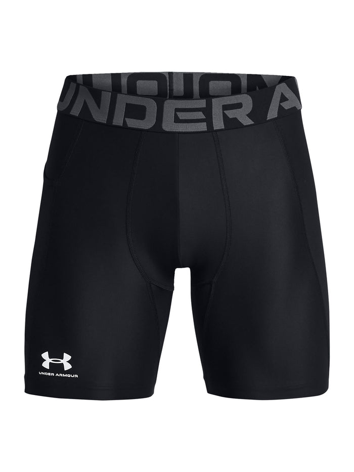 UA HeatGear Armour Short Calza corta negro para hombre