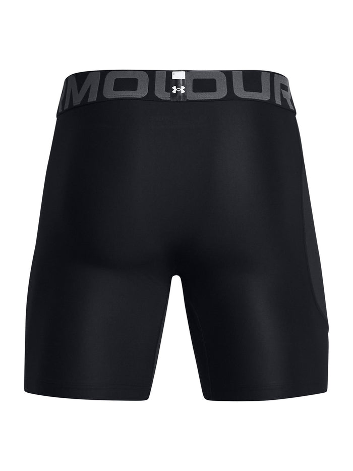 UA HeatGear Armour Short Calza corta negro para hombre