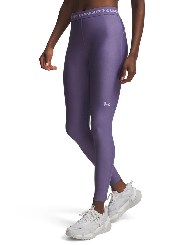 UA HeatGear Legging Calza morado para mujer
