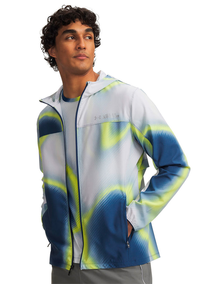 Chaqueta UA Velociti Storm azul marino para hombre