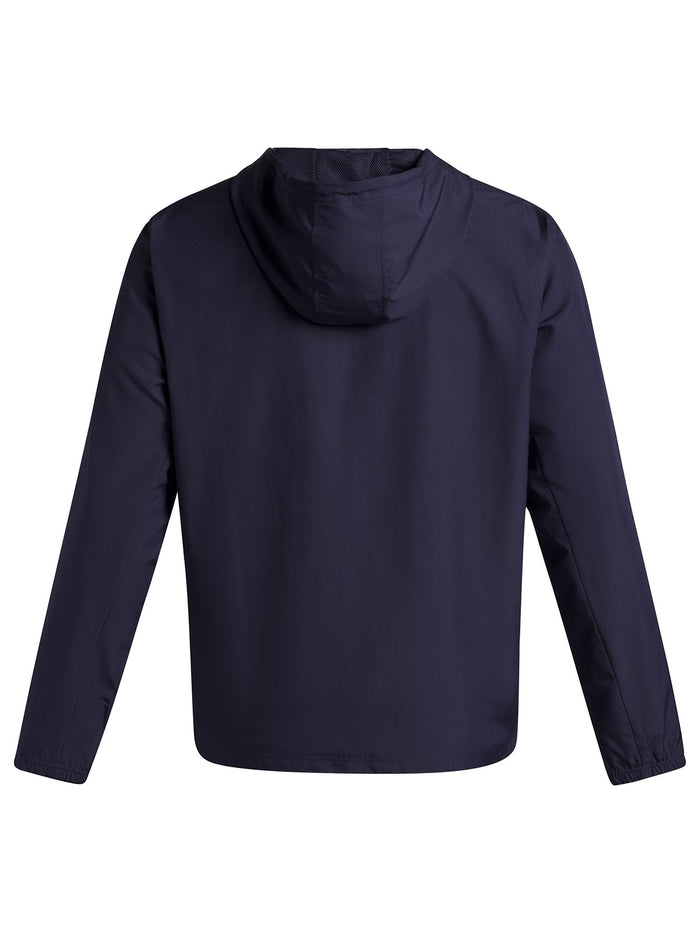 UA Rival Woven Windbreaker Cortaviento azul para hombre