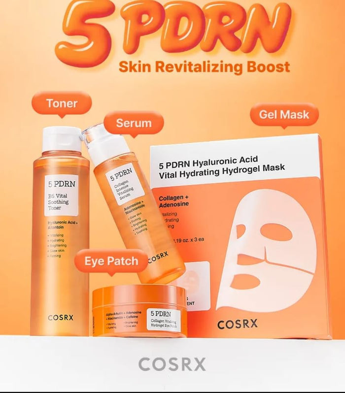 Cosrx 5 PDRN Collagen Vitalizing Hydrogel Eye Patch 60ea 85g