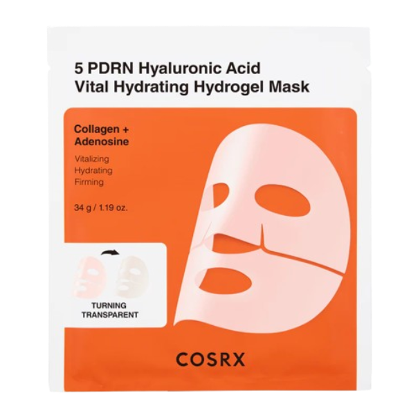 Cosrx 5 PDRN Hyaluronic Acid Vita Hydrating Hydrogel Mask
