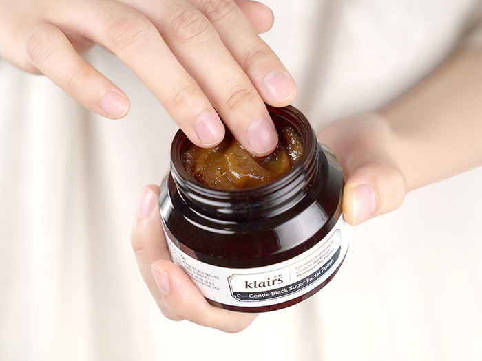 Dear, Klairs - Gentle Black Sugar Facial Polish 110g | GlamTouch UK