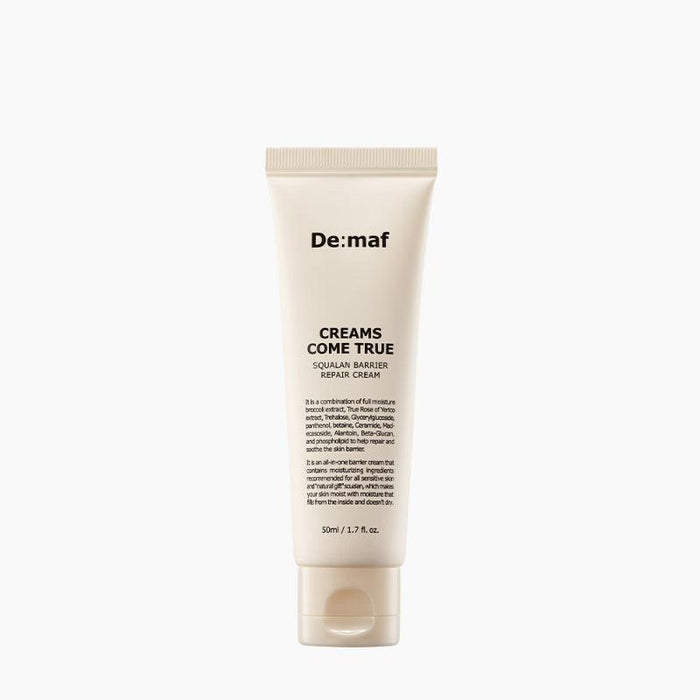 [De:maf] Creams Come True Squalan Barrier Repair Cream 50ml - Ballagrio