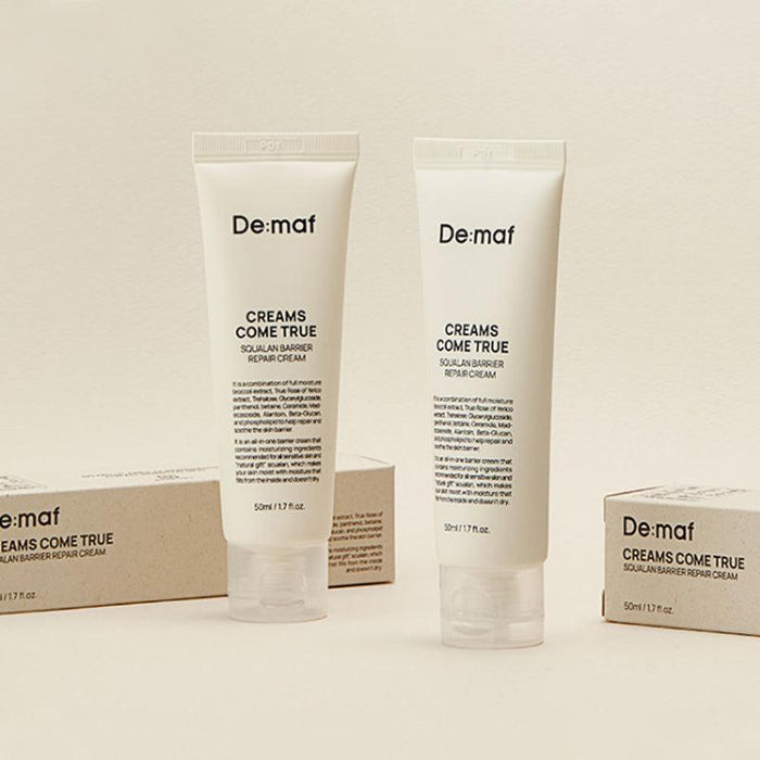 [De:maf] Creams Come True Squalan Barrier Repair Cream 50ml - Ballagrio