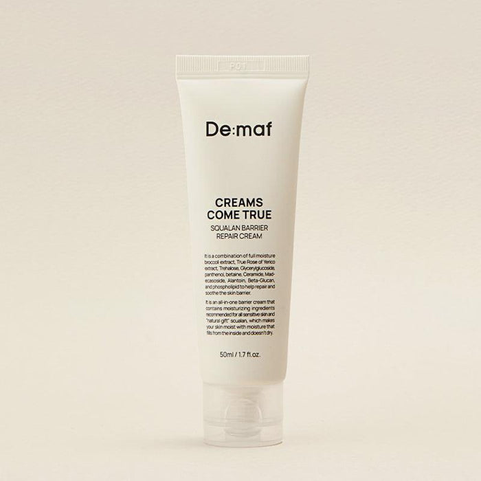 [De:maf] Creams Come True Squalan Barrier Repair Cream 50ml - Ballagrio