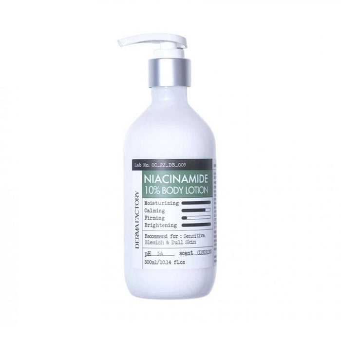 [DERMA FACTORY] Niacinamide 10% Body Lotion 300ml - Ballagrio