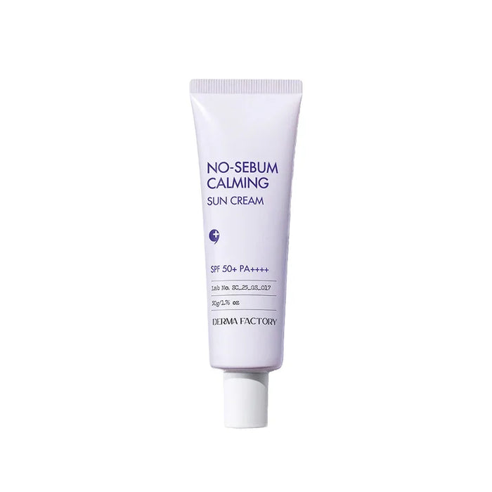 [DERMA FACTORY] No-sebum Calming Sun Cream SPF 50+ PA++++ 50g - Ballagrio