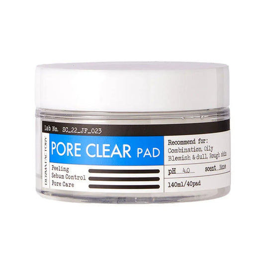 [DERMA FACTORY] Pore Clear Pad 140ml 40EA - Ballagrio