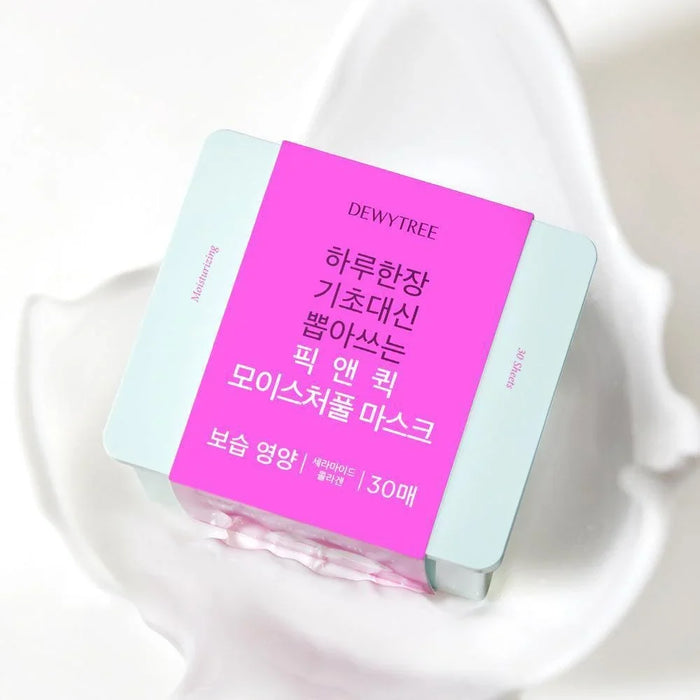 [DEWYTREE] Pick and Quick Moisture Full Mask Sheet 360g 30EA - Ballagrio
