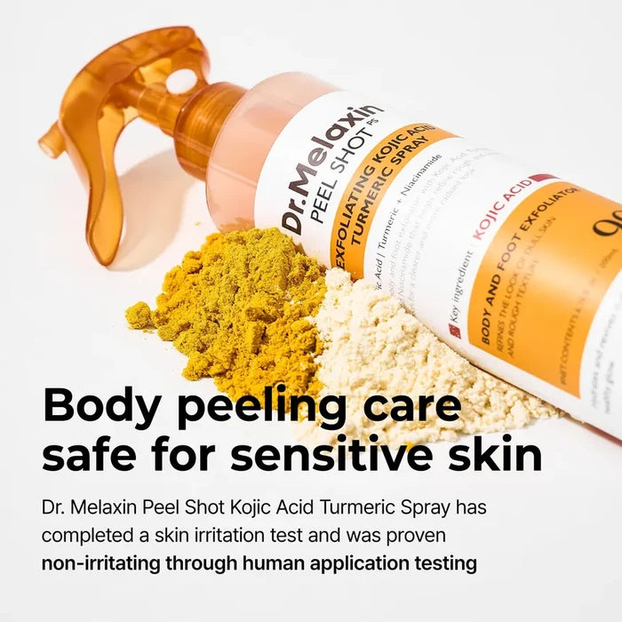 Dr. Melaxin Peel Shot Exfoliating Kojic Acid Turmeric Spray 200Ml