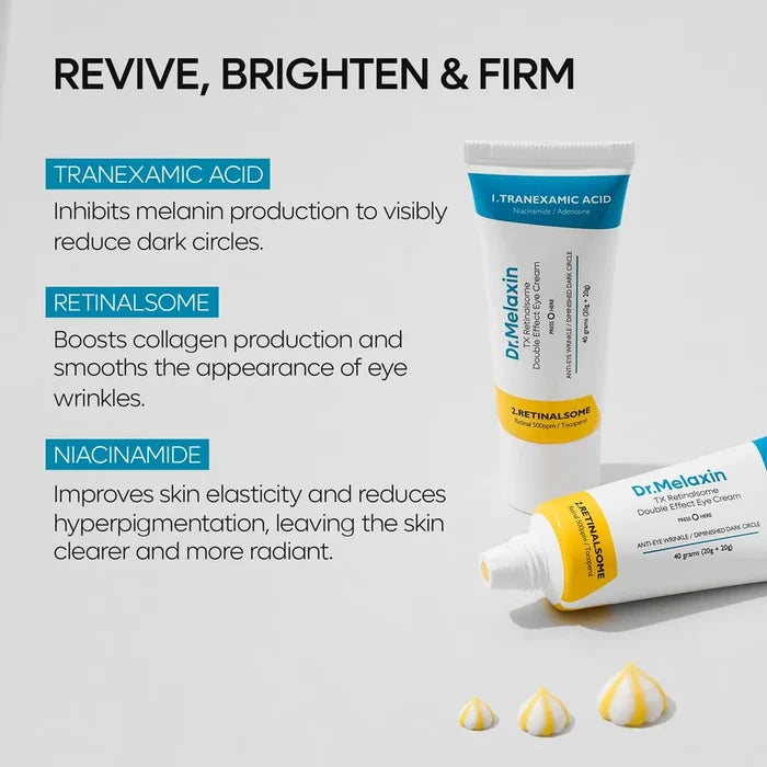 Dr. Melaxin TX Retinalsome Double Effect Eye Cream 40g