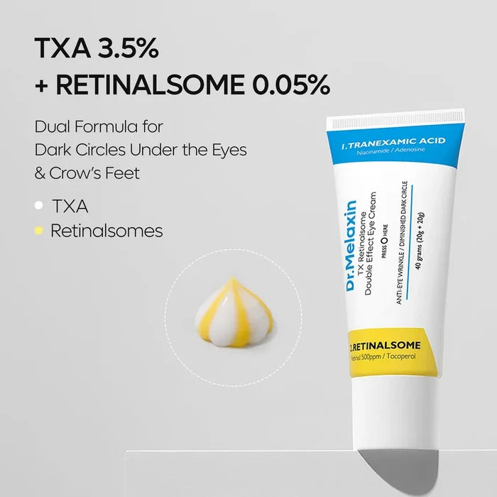 Dr. Melaxin TX Retinalsome Double Effect Eye Cream 40g