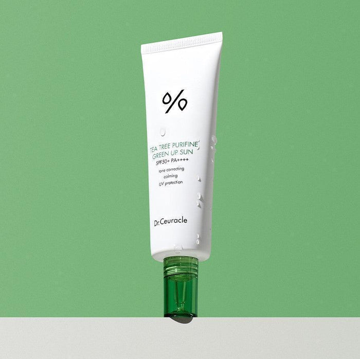 [Dr.Ceuracle] Tea Tree Purifine Green Up Sun SPF 50+ PA++++ 50ml - Ballagrio