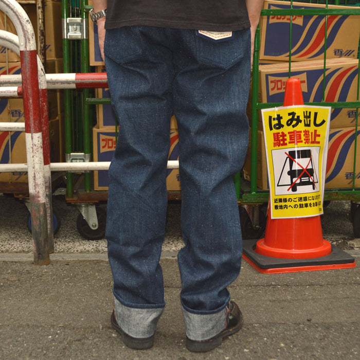 graphzero "GZ-NPST-AI" 13oz Naturally dyed nep straight Indigo
