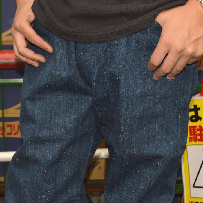 graphzero "GZ-NPST-AI" 13oz Naturally dyed nep straight Indigo
