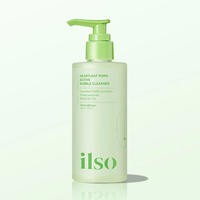 [ilso] Heartleaf PDRN Active Bubble Cleanser 200g