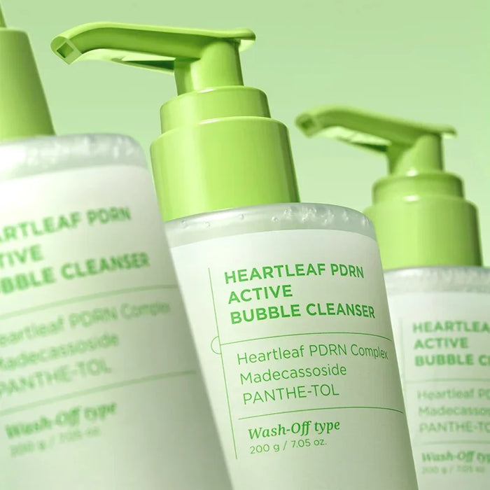 [ilso] Heartleaf PDRN Active Bubble Cleanser 200g