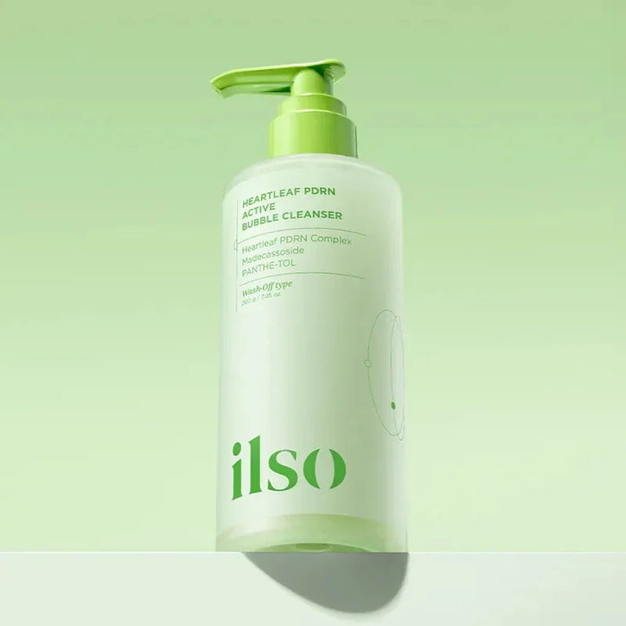 [ilso] Heartleaf PDRN Active Bubble Cleanser 200g