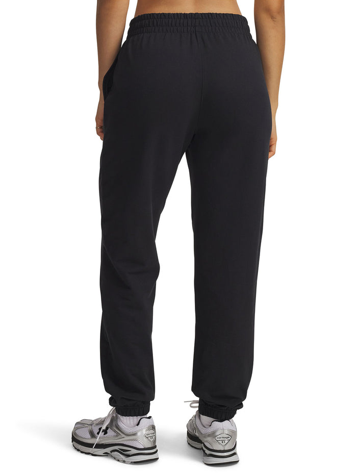 UA Sport Terry Jogger negro para mujer