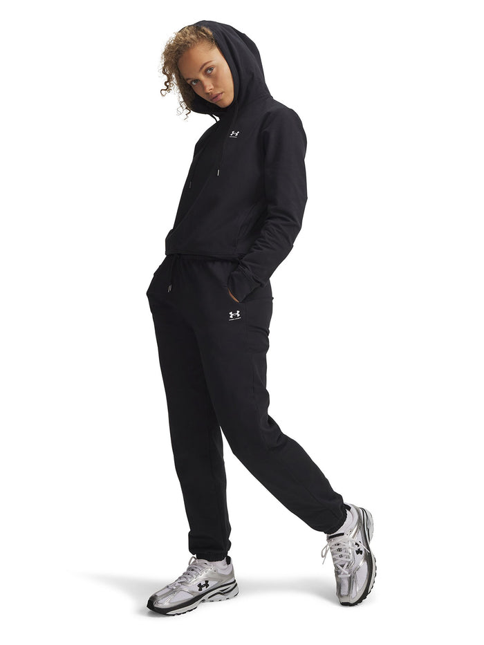 UA Sport Terry Jogger negro para mujer