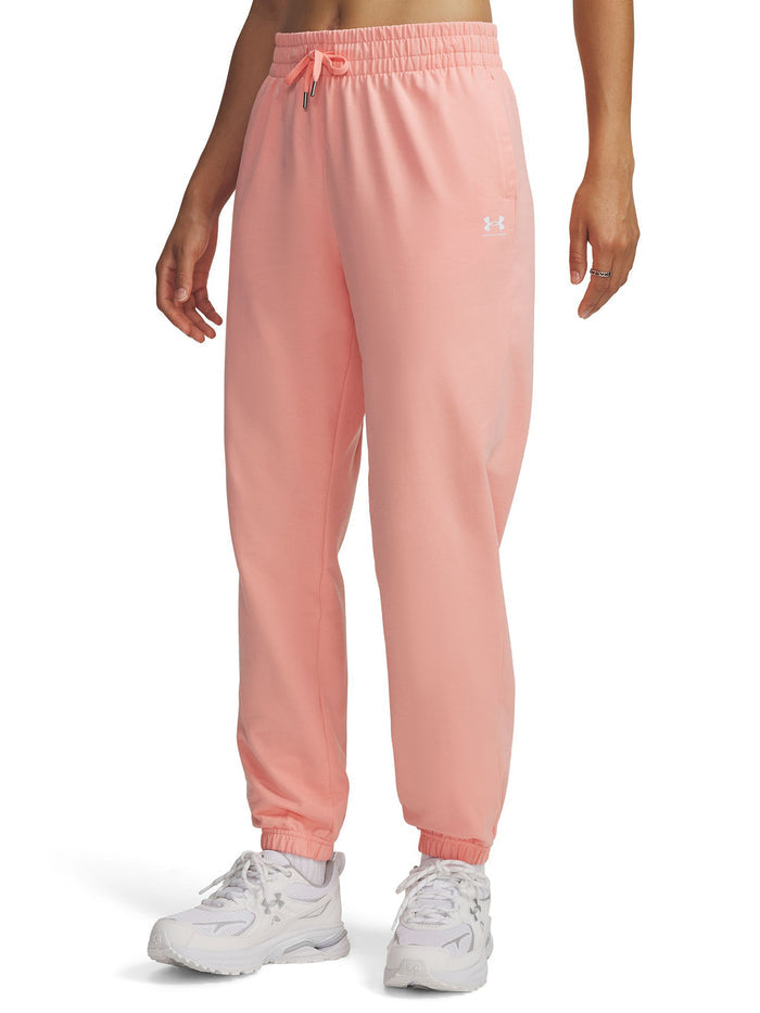 UA Sport Terry Jogger rosado para mujer