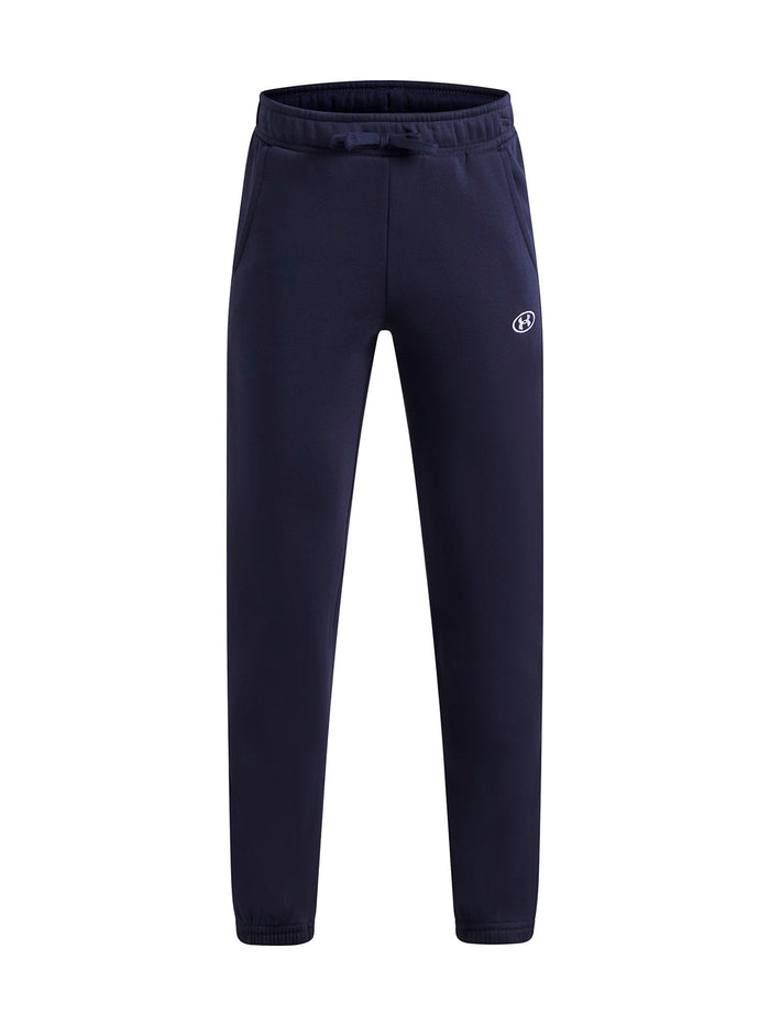 Jogger UA Rival Fleece azul marino para niño