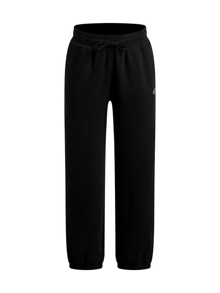 Jogger UA Rival Fleece negro para niña