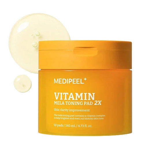 [MEDI-PEEL] Vitamin Mela Toning Pad 2X 140ml 50EA - Ballagrio