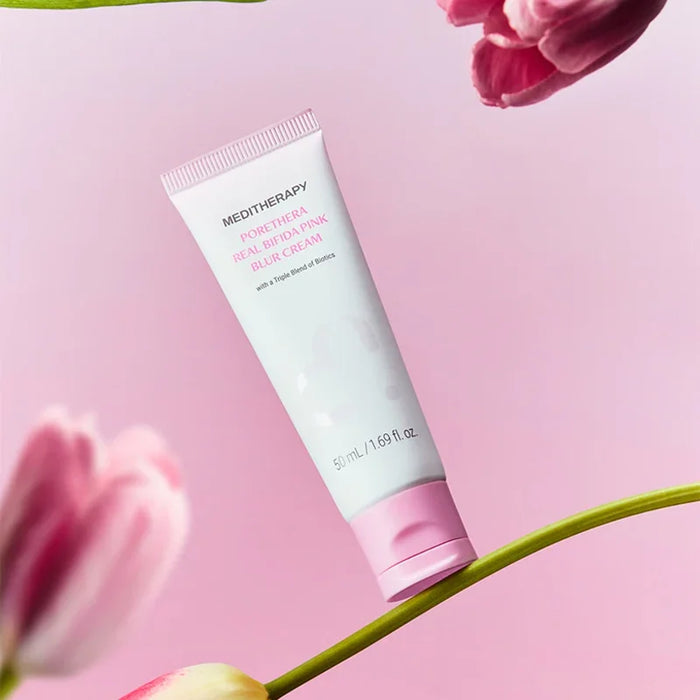 [MEDITHERAPY] Porethera Real Bifida Pink Blur Cream 50ml