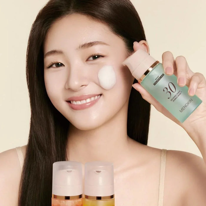 MENOKIN-30-Seconds-Quick-Bubble-Mask-3SET-LIFT-MOIST-BRIGHT-95ml-2