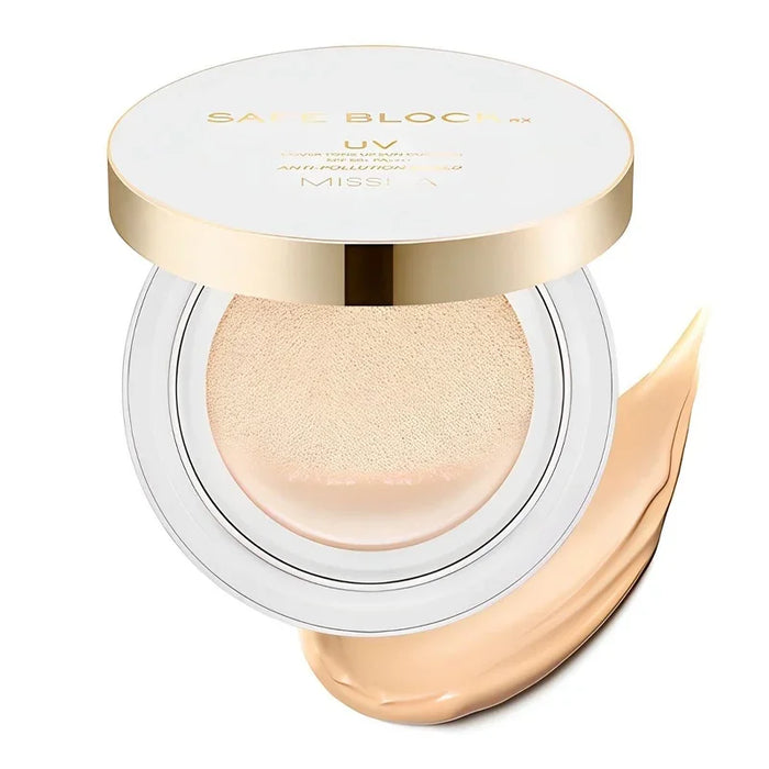 [MISSHA] Safe Block RX UV Cover Tone Up Sun Cushion SPF 50+ PA++++ 14g