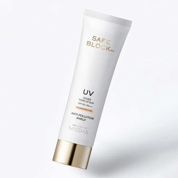 [MISSHA] Safe Block RX UV Cover Tone Up Sun SPF 50+ PA+++ 50ml